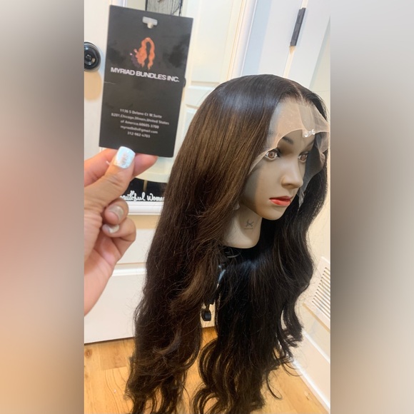 100% GLUE LESS HUMAN HAIR WIG - Picture 6 of 10